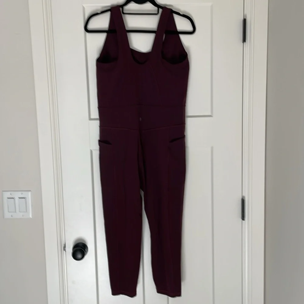 Athleta Plum Jumpsuit - Picture 5 of 7